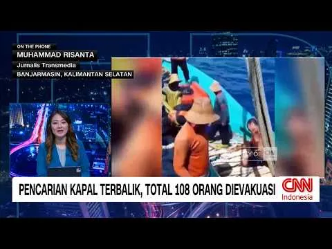 Pencarian Kapal Tenggelam, Ratusan Orang Masih Hilang