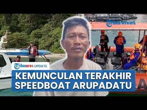 Kesaksian Nelayan soal Kemunculan Terakhir Speedboat Arupadatu yang Bawa 5 Jurnalis di Selat Sunda