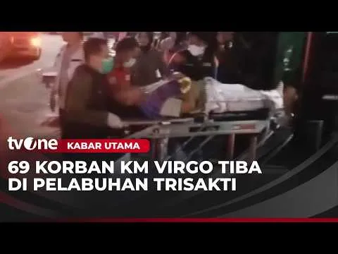 69 Penumpang Penumpang KM Virgo Tiba di Pelabuhan Trisakti | Kabar Utama