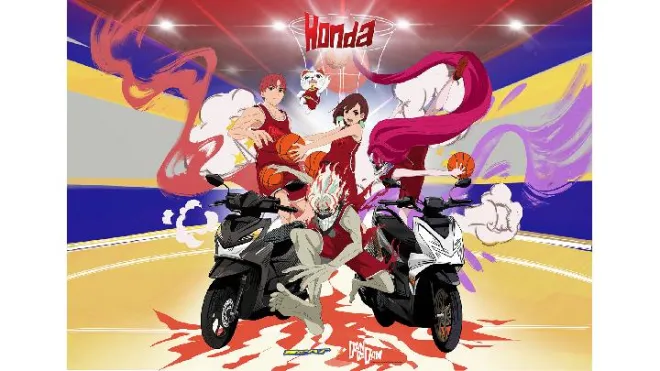 Honda BeAT x DanDaDan, Kolaborasi Spektakuler di Gelaran Honda DBL